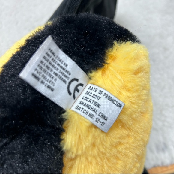 Unipak Bumblee plush 10" Plumpee Pot Belly 2017 black & yellow - Picture 6 of 10